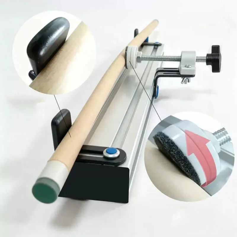 Cold-Light Billiard Cue Straightener, Rod Correction Tool for Pool Cues, Fishing Rod & Wood Stick
