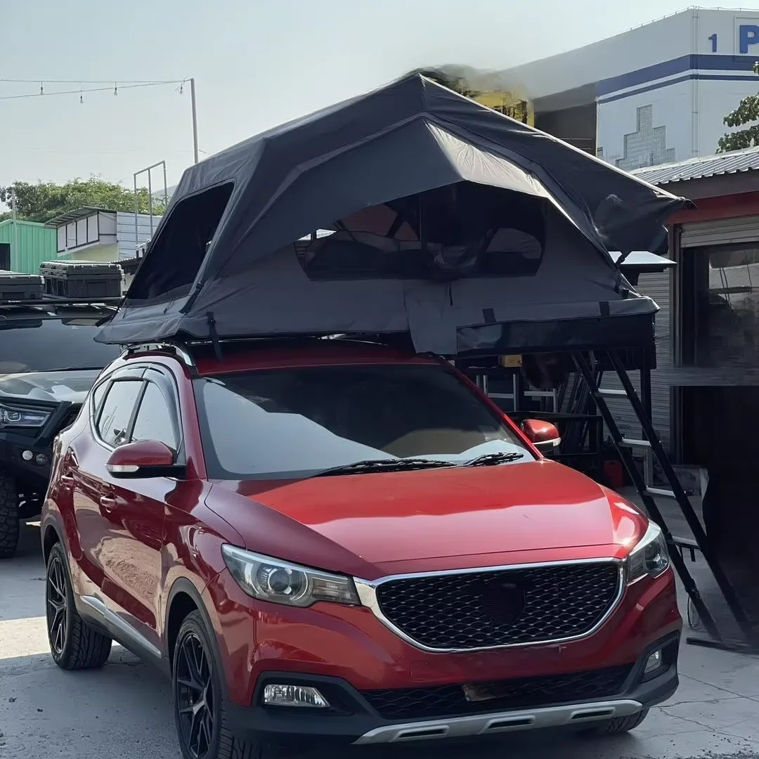 

New 280g 280G Polyester-cotton Softshell Rooftop Tent for Car Jeep SUV Truck, 800D Waterproof Polyester Fabric,Customization