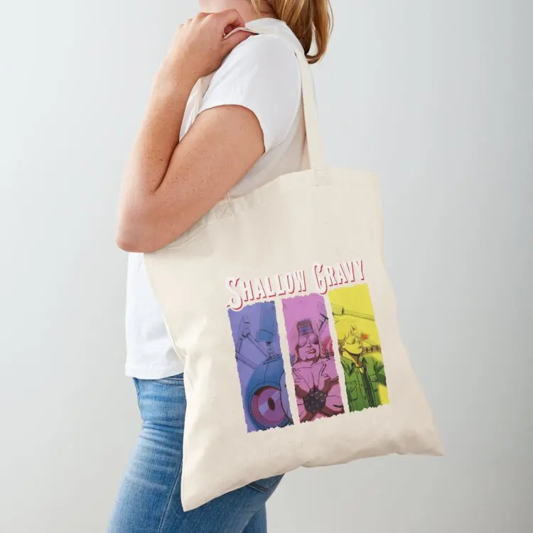 

SHALLOW GRAVY Tote Bag shopping trolley bag Lady bags tote bag screen Custom