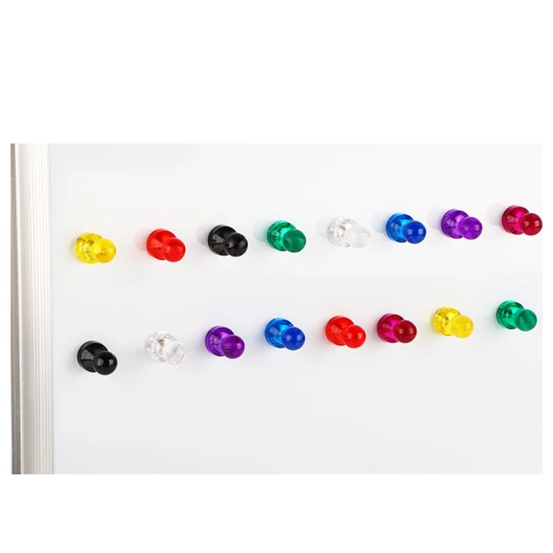 10Pcs Colorful Magentic Pushpins Papan Tulis Magnet Peta Magnet Magnet Yang Kuat