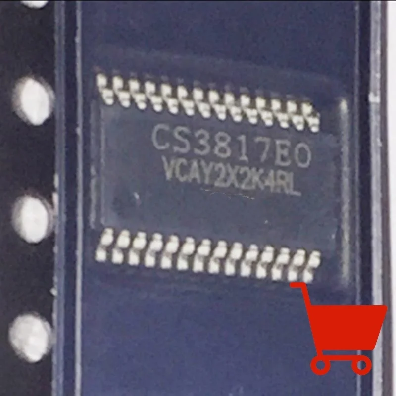 CS3817EO CS3817E0 IC Original Genuine Chip Packing 28-HTSSOPIn Stock