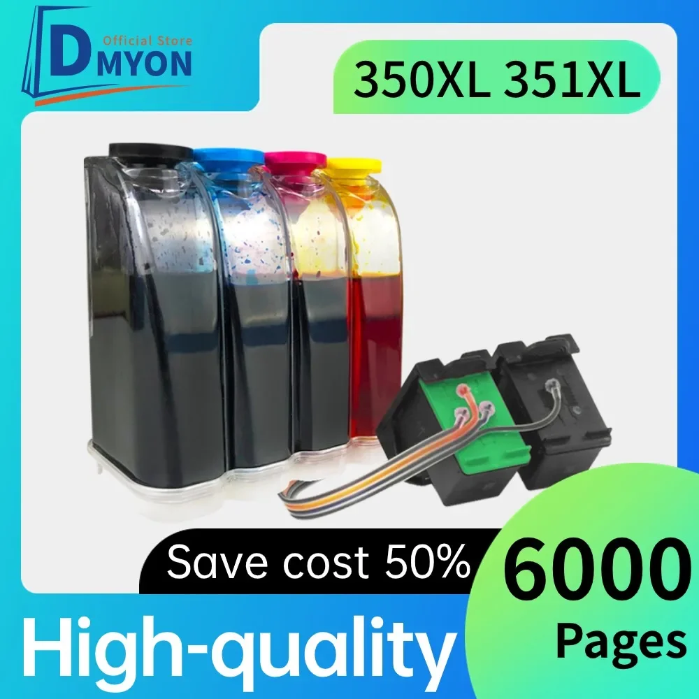 350XL 351XL Ink System Compatible Ciss Ink Tank for Hp C4200 C4480 C4580 C5280 C5200 C5240 C5250 C5270