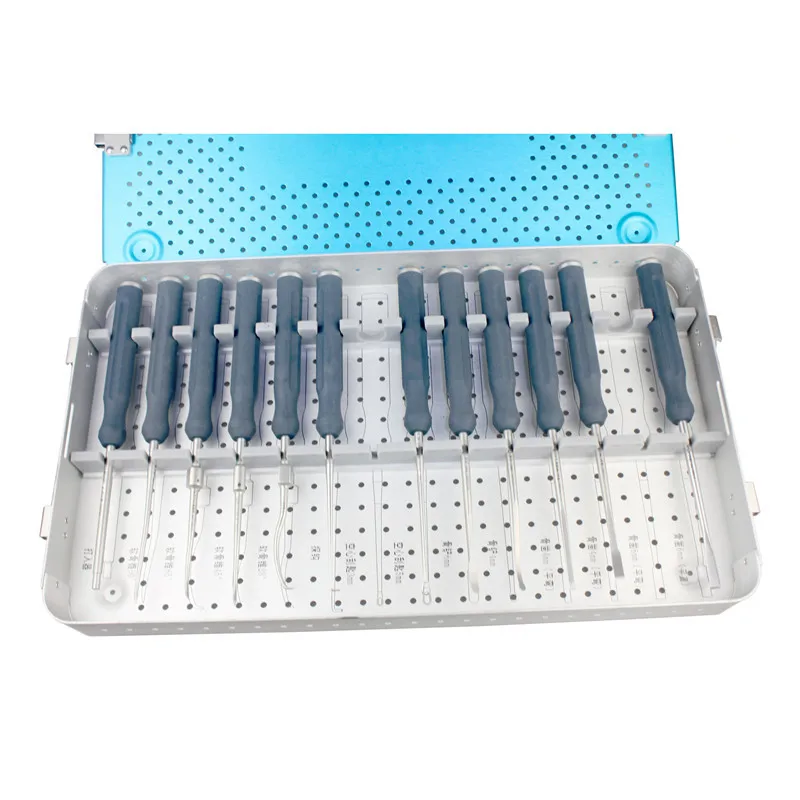 Microfracture surgical orthopedic instrument set curette bone shovel knife probe hook cartilage cone impactor Sports Medicine AO