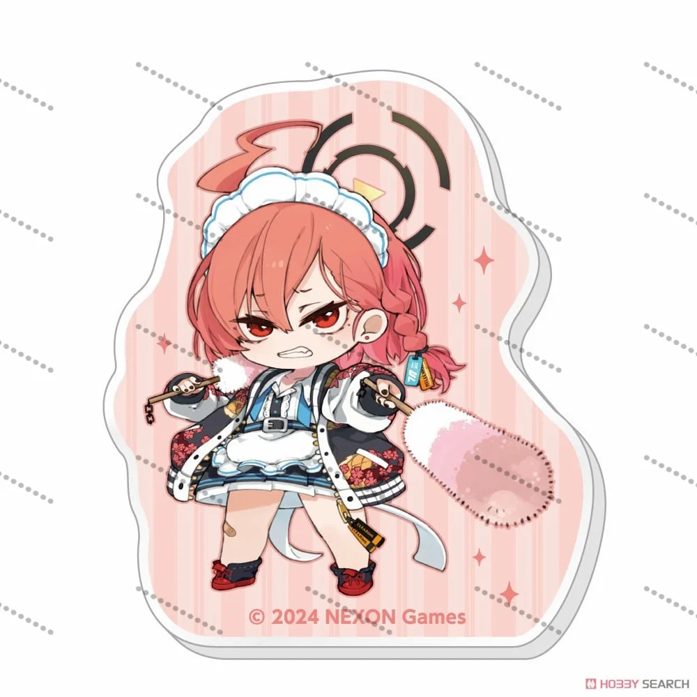 

Cute Anime Blue Archive Acrylic keychain Character role-playing Pendant collection Schoolbag pendant gifts 6cm