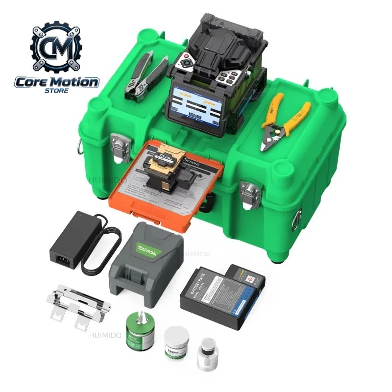 FX39 Original Fiber Optic Equipment Six Motors Trunk Splicing Machine SC Core Alignment Optical Welder Fusion Splicer