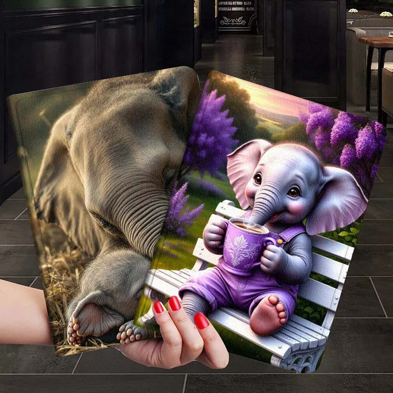

Cartoon Elephant Purple Mug For Samsung Galaxy Tab S7 S8 S9 S10 FE Plus 12.4 13.1 Inch Tablet Case