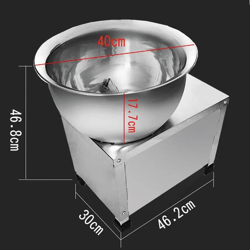 Commercial Stainless Steel Dough Beater Small Fully Automatic Basin Stuffing Mixing Dough Mixer