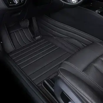 適用於賓士E級W211 W212 W213(2019-2023款)的客製化5D大條紋汽車腳墊,內裝汽車配件 10 最佳銷售 5D汽車腳墊 - №3