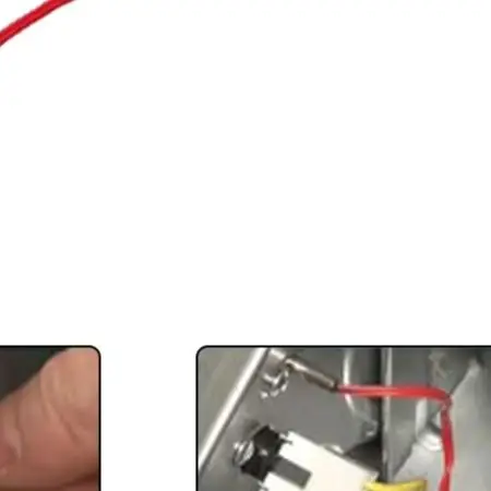 6323EL2001B Dryer Sensor Kit for and for Kenmore 1268206 with 6931EL3003D 6931EL3001E for Heat Detection and Regulation