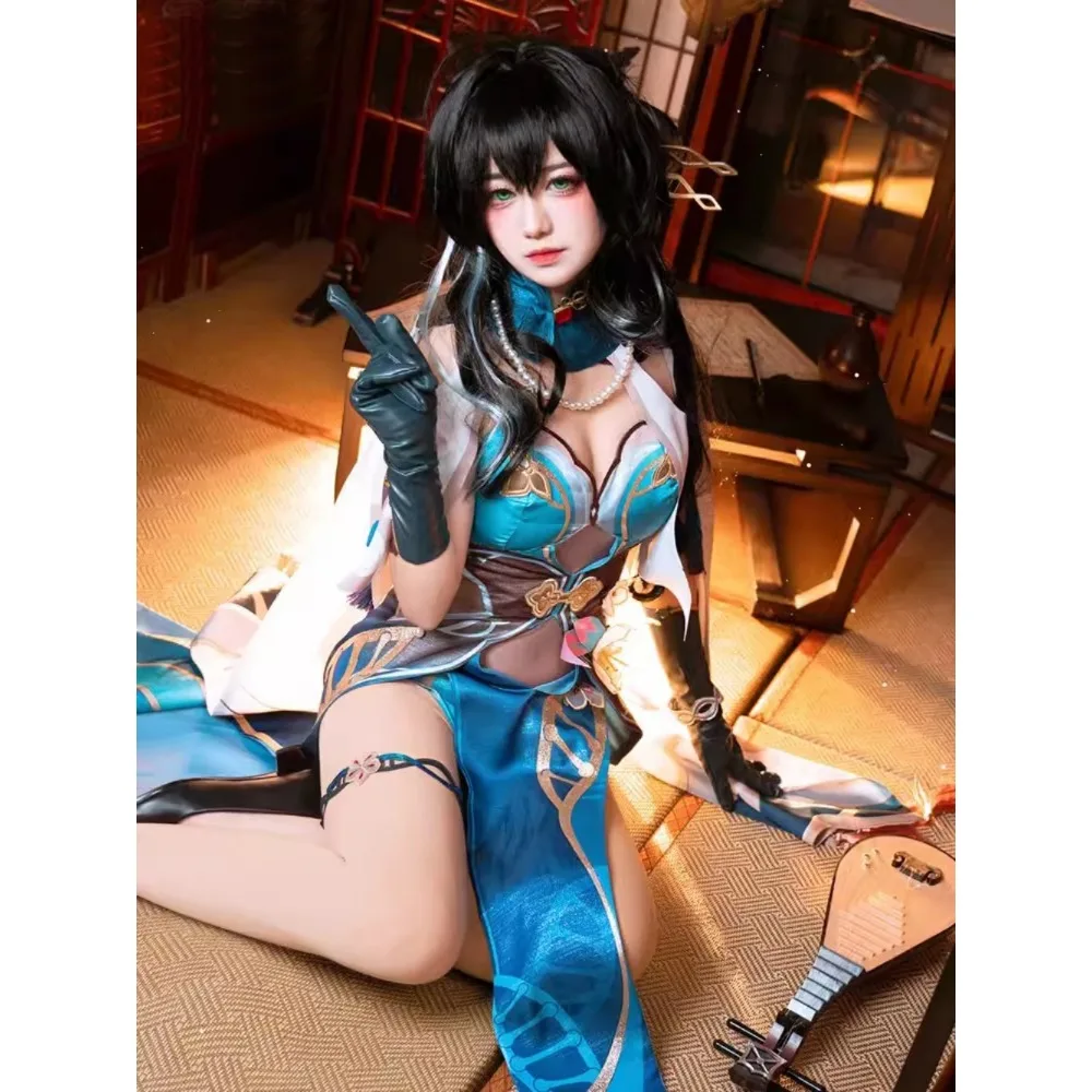 Honkai Star Rail Ruan Mei Cosplay Costume Outfit Game Character Uniform Halloween Dress Up Suit