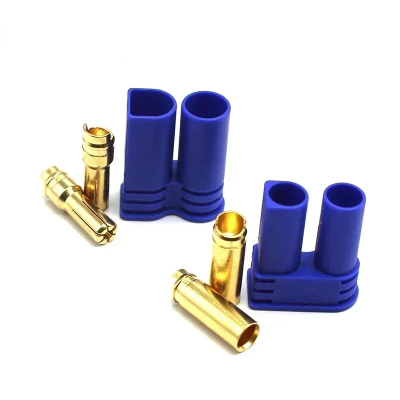 5Pairs EC5 Connector Banana Plug Bullet Female Male for RC ESC Motor RC Quadcopter FPV Racing Drone Lipo Battery DIY Parts