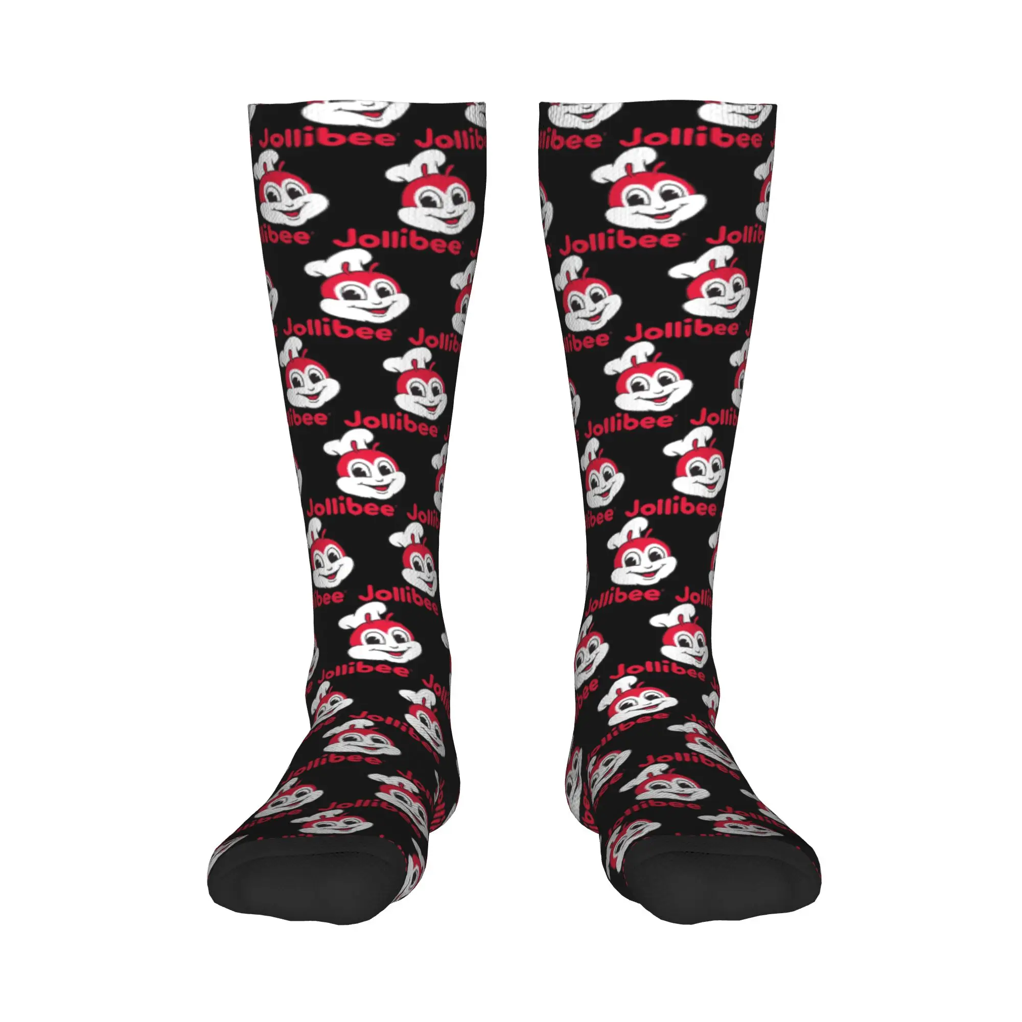 

Всесезонные чулки для экипажа, ретро носки Jollibee, Harajuku, повседневные длинные носки в стиле хип-хоп, аксессуары для мужчин и женщин, рождественские подарки