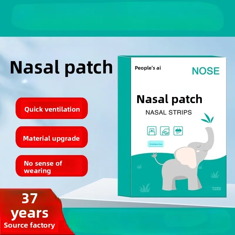 

Instant Nasal Decongestant Patches - Herbal Sinus Relief with Xanthium for Adults & Children, Breathe Easy Fast