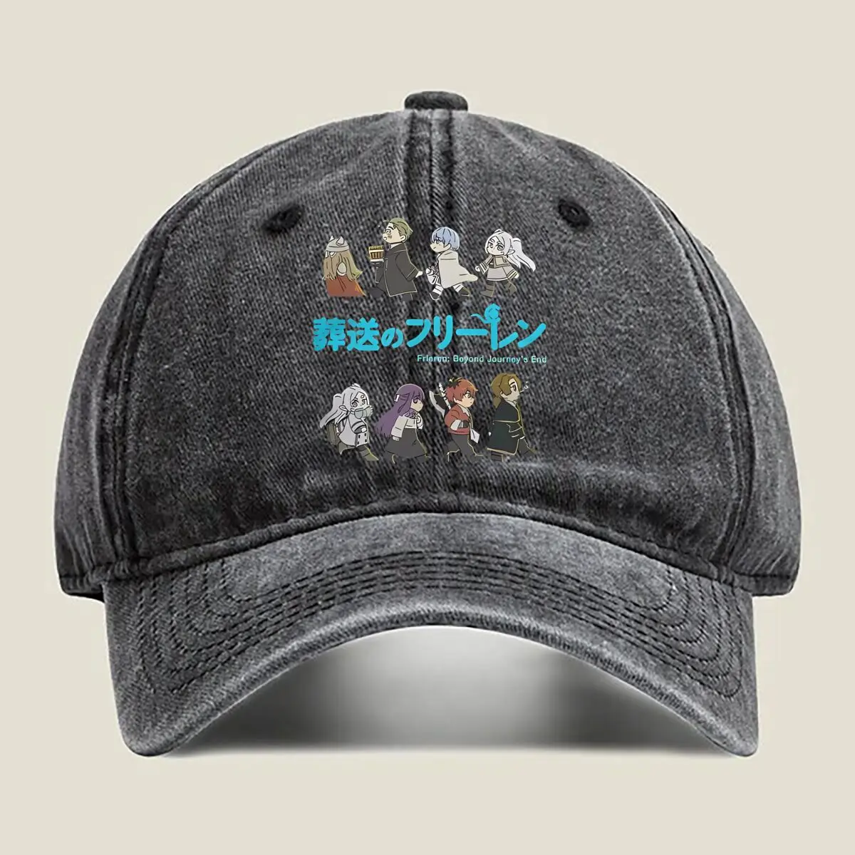 

“Anime Group Japanese, Series Art Design” Washed Baseball Cap