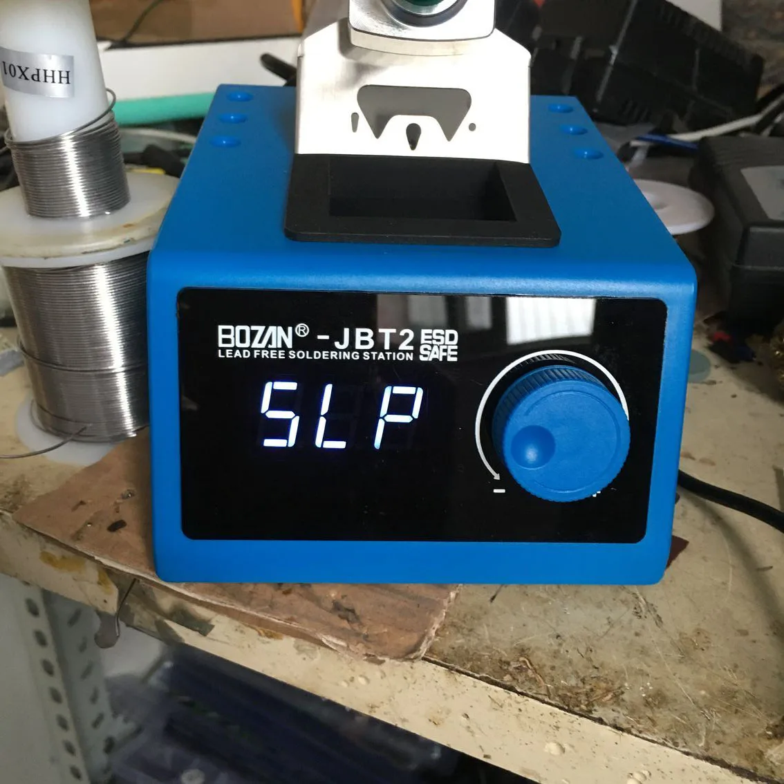 Stazione di saldatura di temperatura costante della latta di fusione automatica di sonno 2S di riscaldamento rapido JBT2 con il centro C210-I del riscaldamento