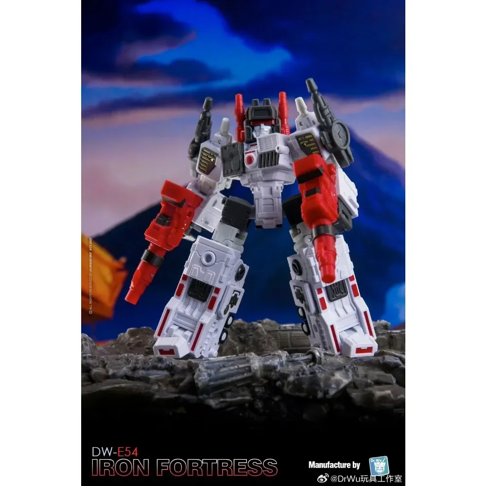 [In Stock] Dr.Wu Transformation Dw-E54 Dw-E54b Metroplex Action Figure Collection Model Small Scale Series Ornament Toy Gift