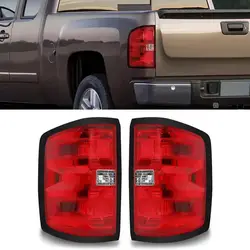 Rear Tail Lights For Chevrolet Silverado 1500  2016 2017 2018 2019 US Version DRL Brake Lamp Accessories