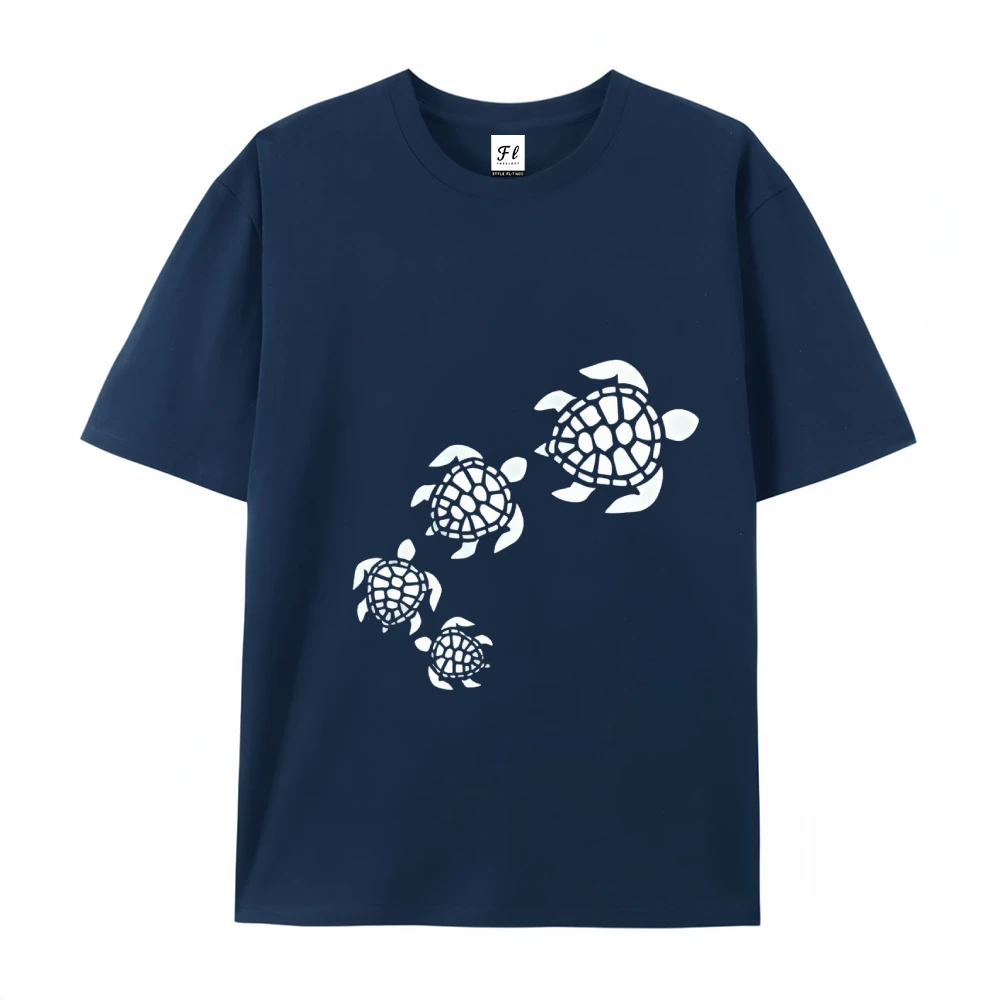 Meer Trendy Y2k Kleidung Ästhetische Weiche Atmungsaktive Baumwolle Kurzarm O Hals Graphic Tees Street Wear Frauen Männer Kleidung