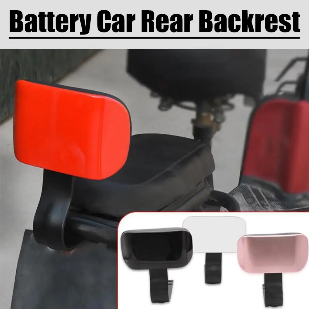 High-end Comfortable Soft E-Bike Rearrest Pad Electric Cushion Motorcycle Scooter Back Seat Accessories Bicycle Backrest R3K7 view 2