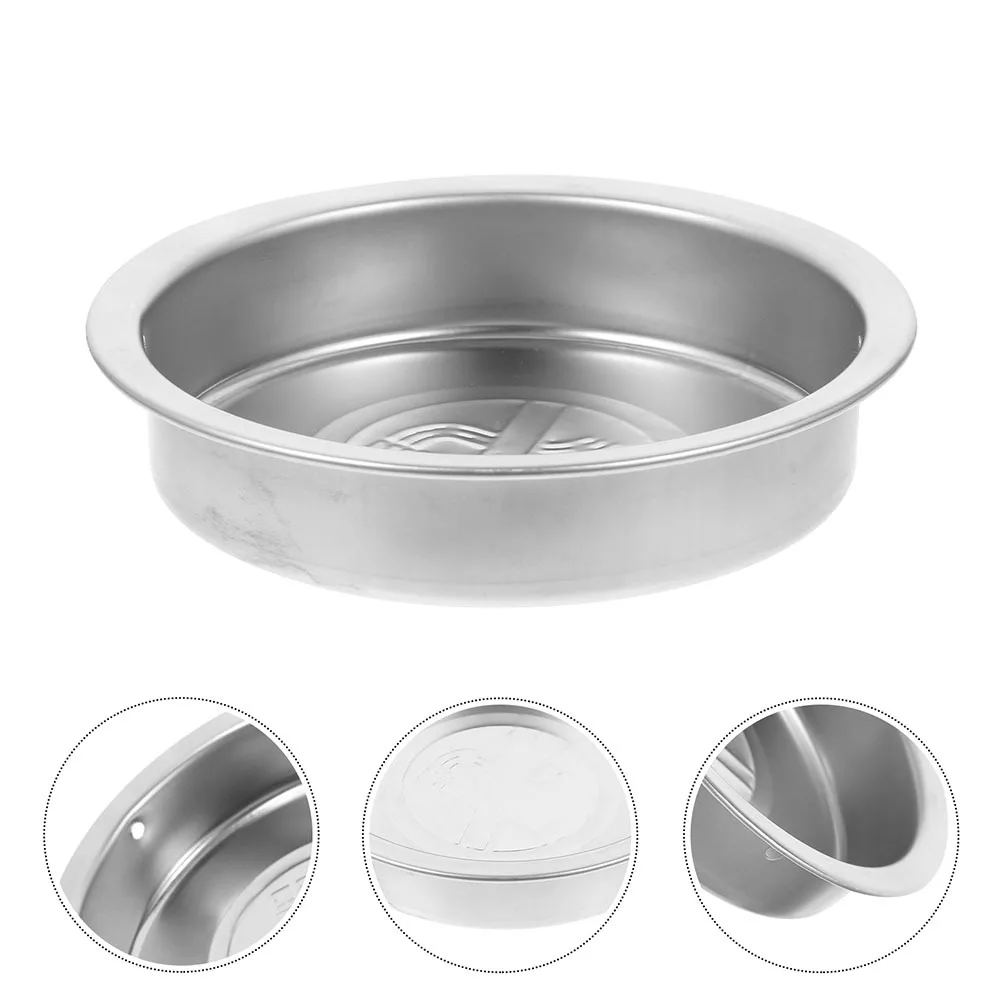 

2pcs Trash Can Ashtray Liner Stainless Steel Heavy Duty Outdoor Cigarette Bin Replacement For Patio Garden Bowl Waste Container