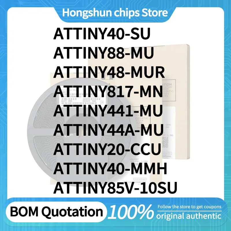 

ATTINY4 ATTINY12 ATTINY13 ATTINY20 ATTINY24 ATTINY25 26 ATTINY40 -SU SSU MU CCU XU 10SU MNR TSHR SSF 20SU SSN 4SU 8SU 16SU USB