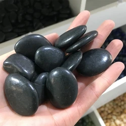 Natural Shungite Gemstone Irregular Tumbled Stone Healing Crystal Water Cleaner Energy Mineral Specimen Aquarium Home