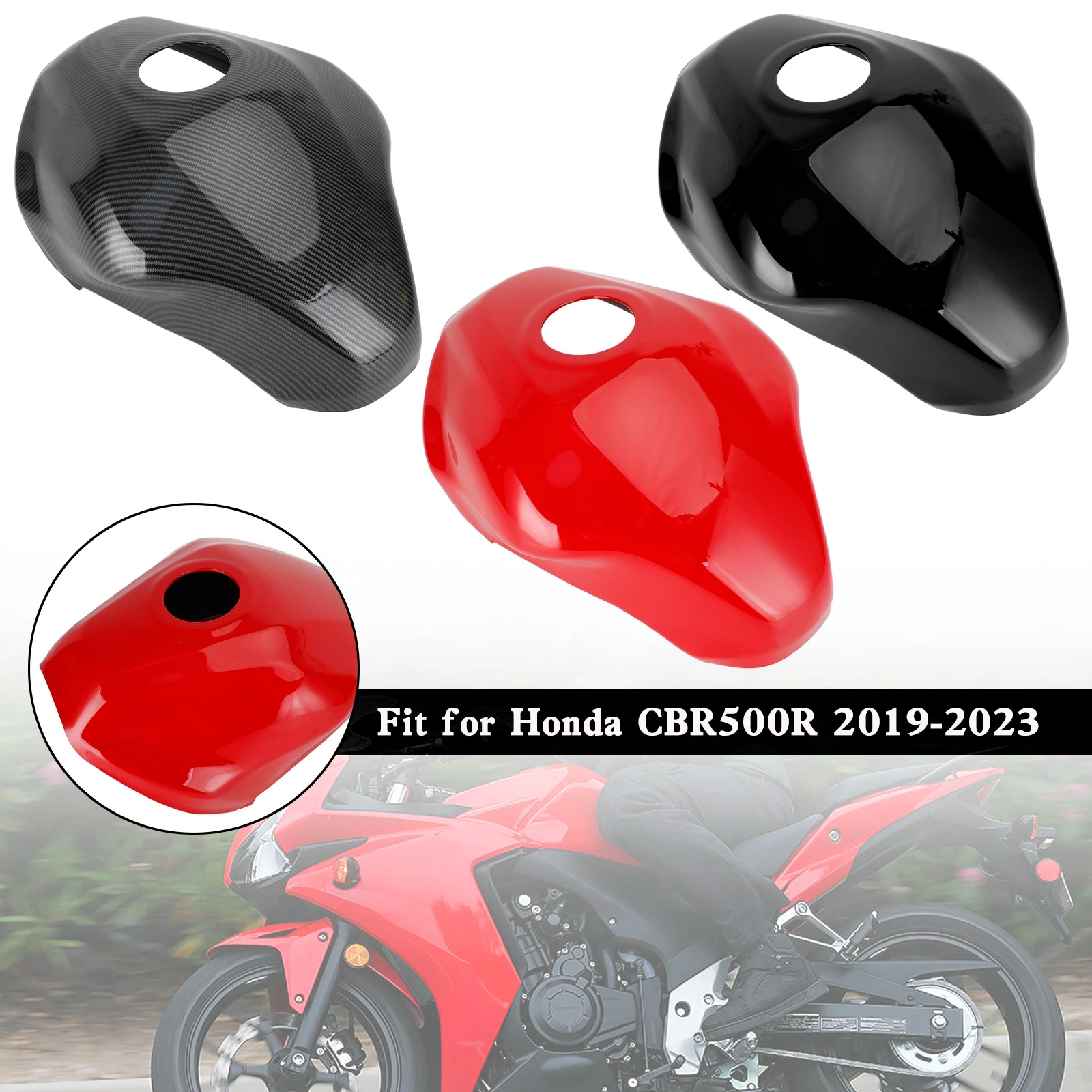 

Topteng Gas Tank Cover Guard Fairing Protector For Honda CBR500R 2019-2023 Motorcycle Accessories