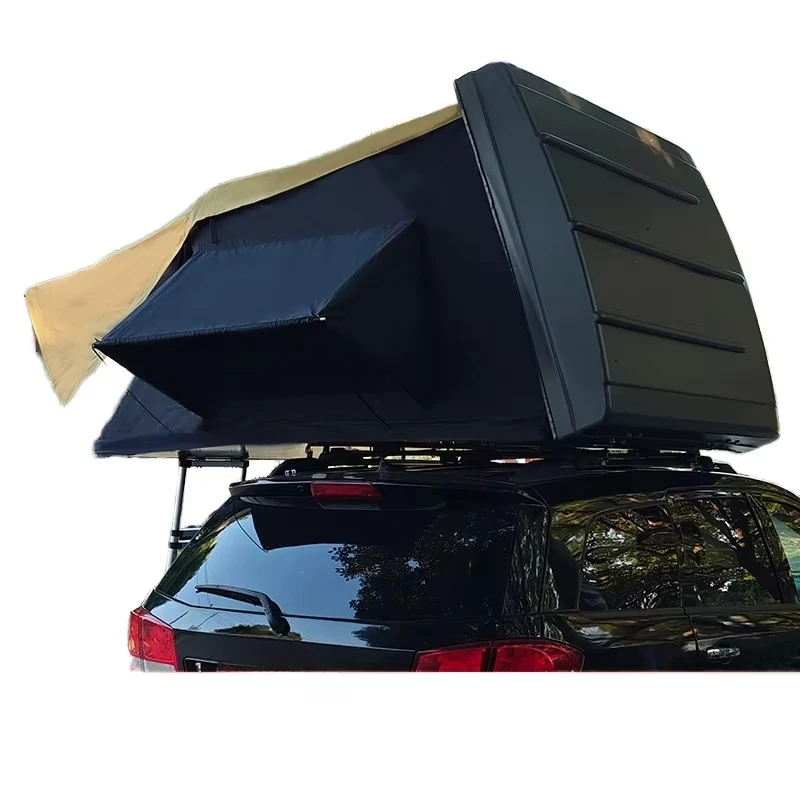 Automatic Quick-Opening SUV Roof Top Tent Modern Four Seasons Hard Shell Aluminum Double Layer One Bedroom Cotton Fabric