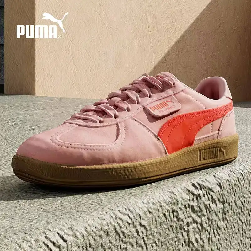 PUMA brand summer men's and women's shoes - PALERMO casual sports shoes, slip-on style, T-shaped shoes 396463-87 sport