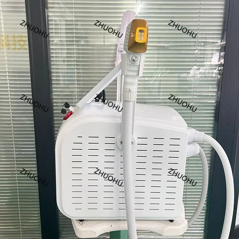 ليزر ديود أيس تيتانيوم احترافي ، آلة إزالة شعر الجسم ، إزالة الشعر بشكل دائم ، إزالة الشعر ، صداع الشعر