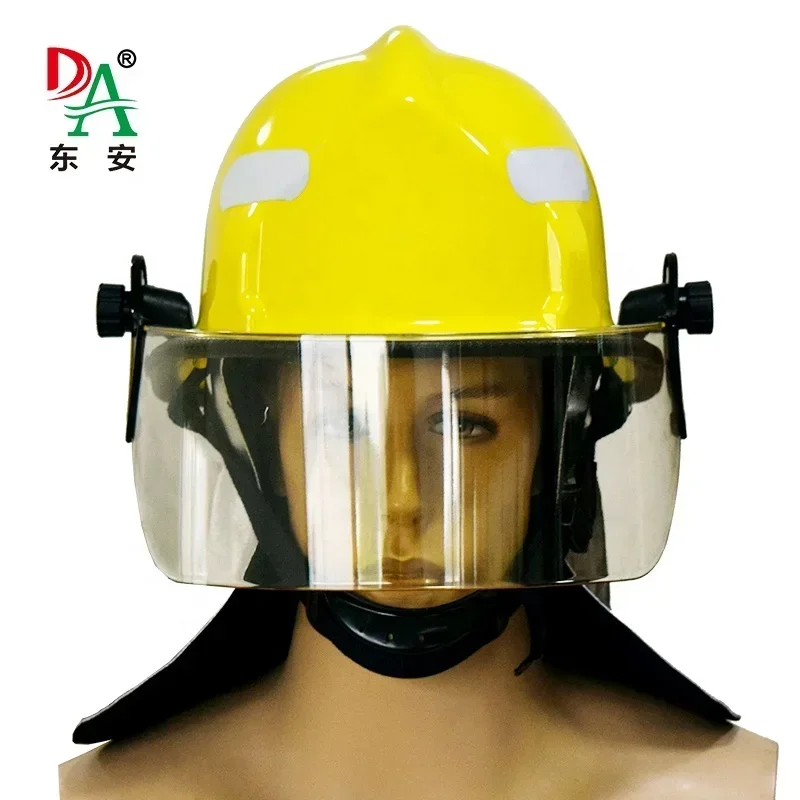 American Style FireFighting Helmet Best selling rescue helmet with anti-fog/scratch visor