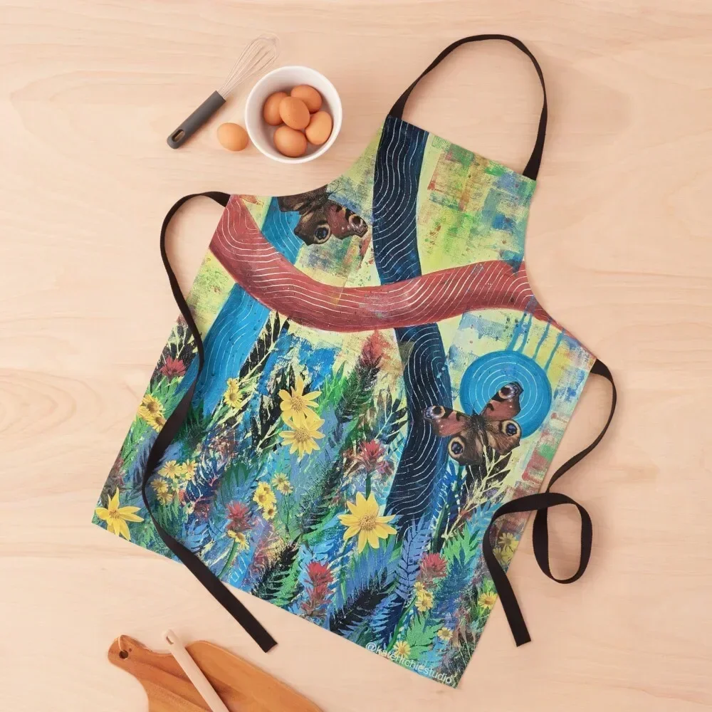 

Dancing in the Sun Apron cook wear Goods For Home And Kitchen nail tech supplies Apron