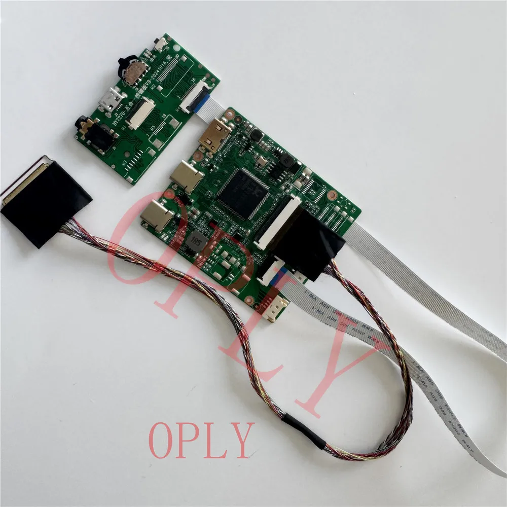 

Control Board kit for B173RW01 B173RW01 V0 B173RW01 V3 17.3" 1600X900 screen LED LVDS 2 TYPE-C MINI HDMI-compatible