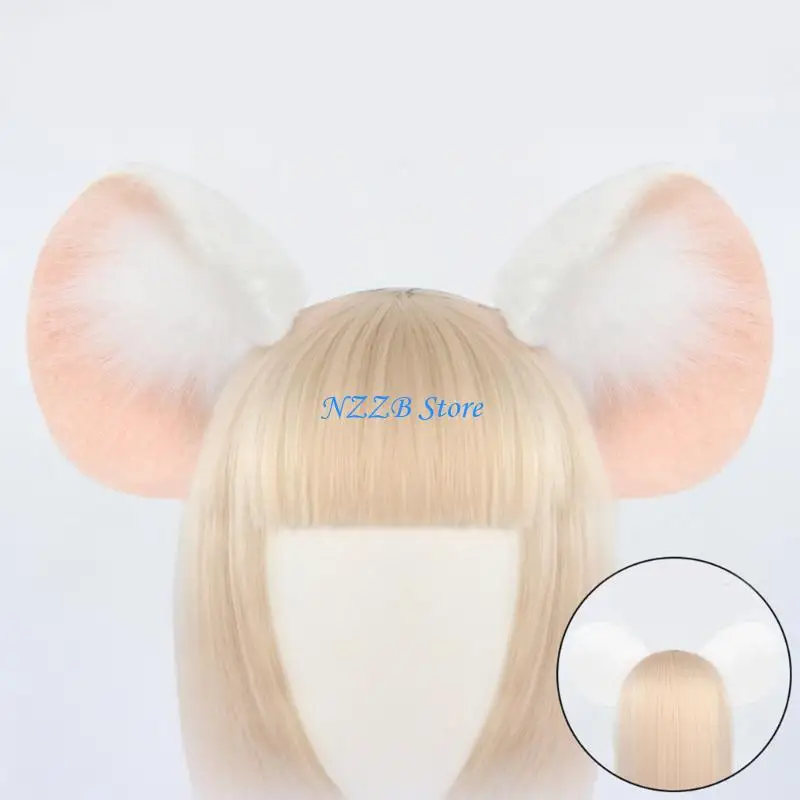 

T21F Mouses Ear Headbands Animes Theme Gatherings Woman Taking Photo Headpiece