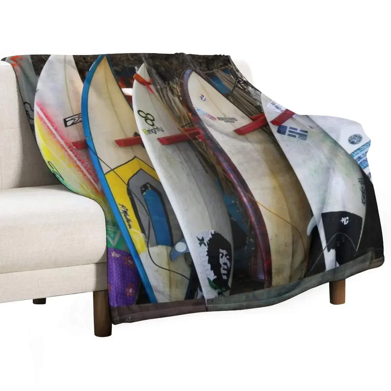 Surfboards Throw Blanket Blankets For Baby manga Luxury Brand Nap cosplay anime christmas gifts Blankets