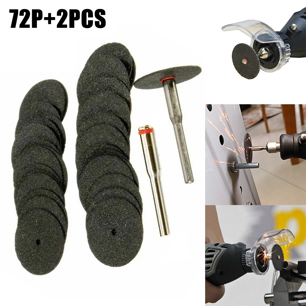 Resin Cutting Discs Resin Cutting Wheel Set (72pcs) for Efficient and Precise Cutting + 2 Connecting Rods Included
