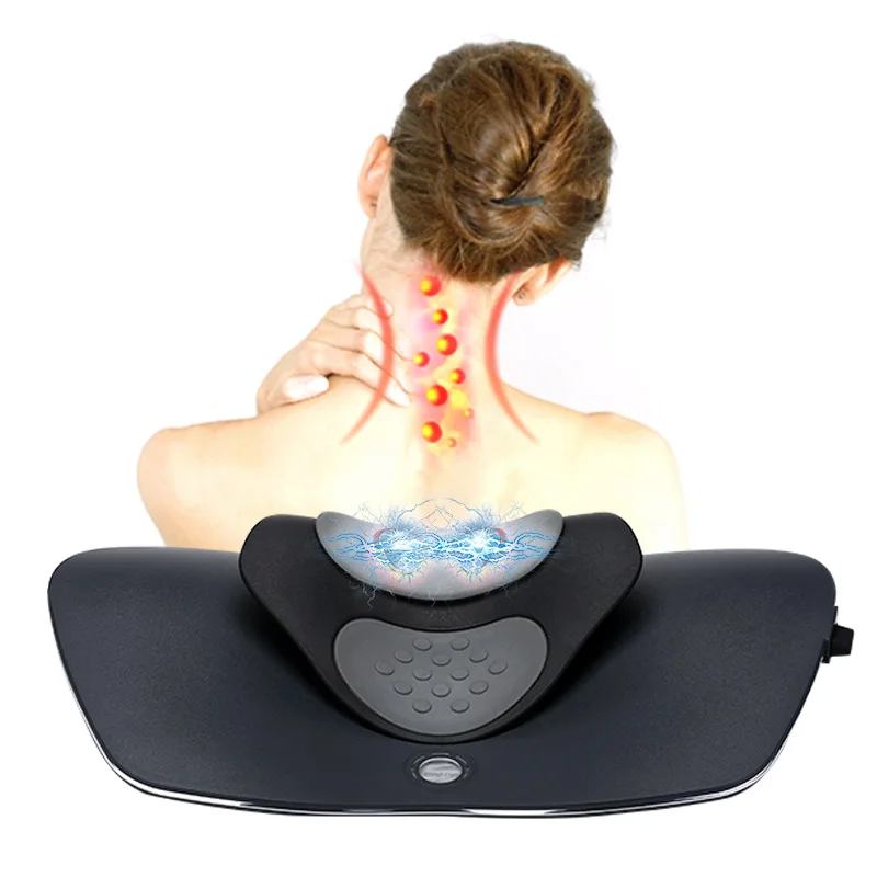 Made Cervical Massager Smart Heat and Pulse Massage Dynamic Neck Traction Device for Neck & Shoulder