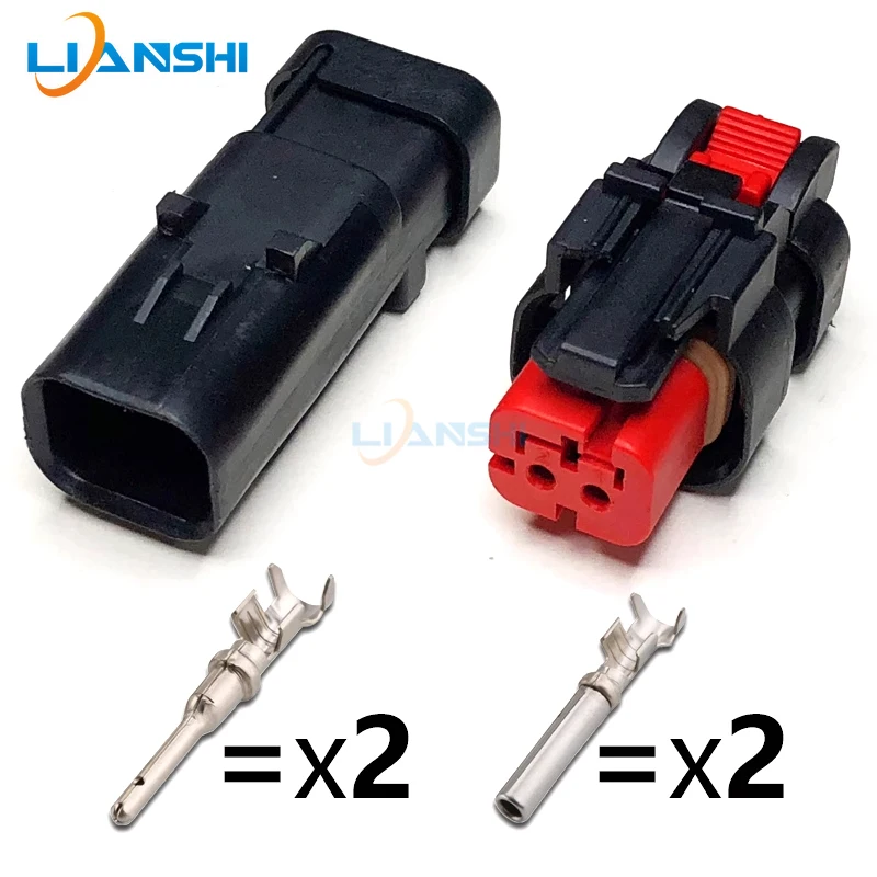 Automotive waterproof connectors, male and female plugs, fuel injector connectors, excavator connectors, camshaft sensor plugs