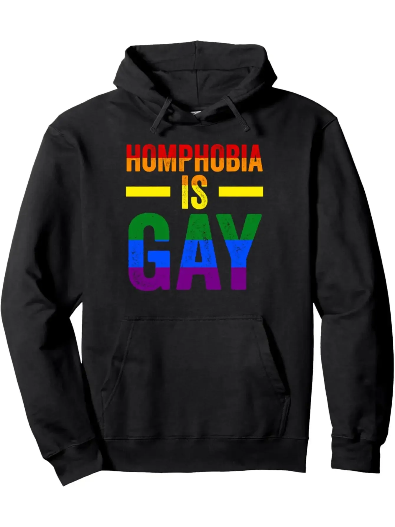 

Толстовка для подростков «Homophobia is Gay Month» — свитер с рисунком Bold + Pride с гомофобным принтом, джемпер с капюшоном на осень