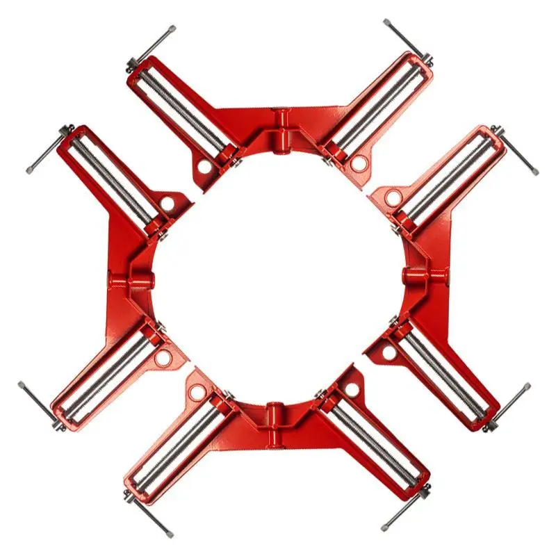 【CCA】4pcs Right Angle Clamp 90 Degrees Corner Clamp Picture Frame Holder Glass Holder DIY Woodworking Hand Tools