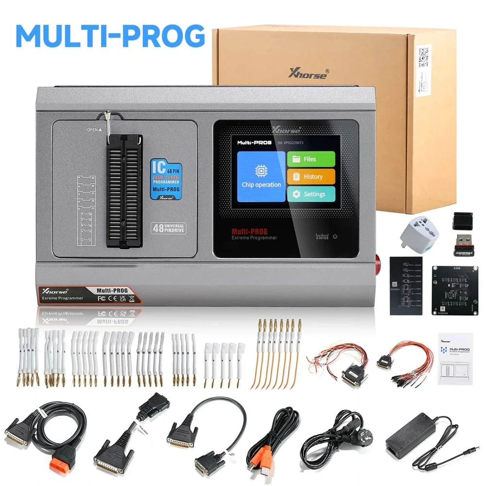 For Xhorse Multi-Prog Update Version VVDI Prog Supports Batch Programming of Chips Support ECU TCU Read Write Clone diagnostic