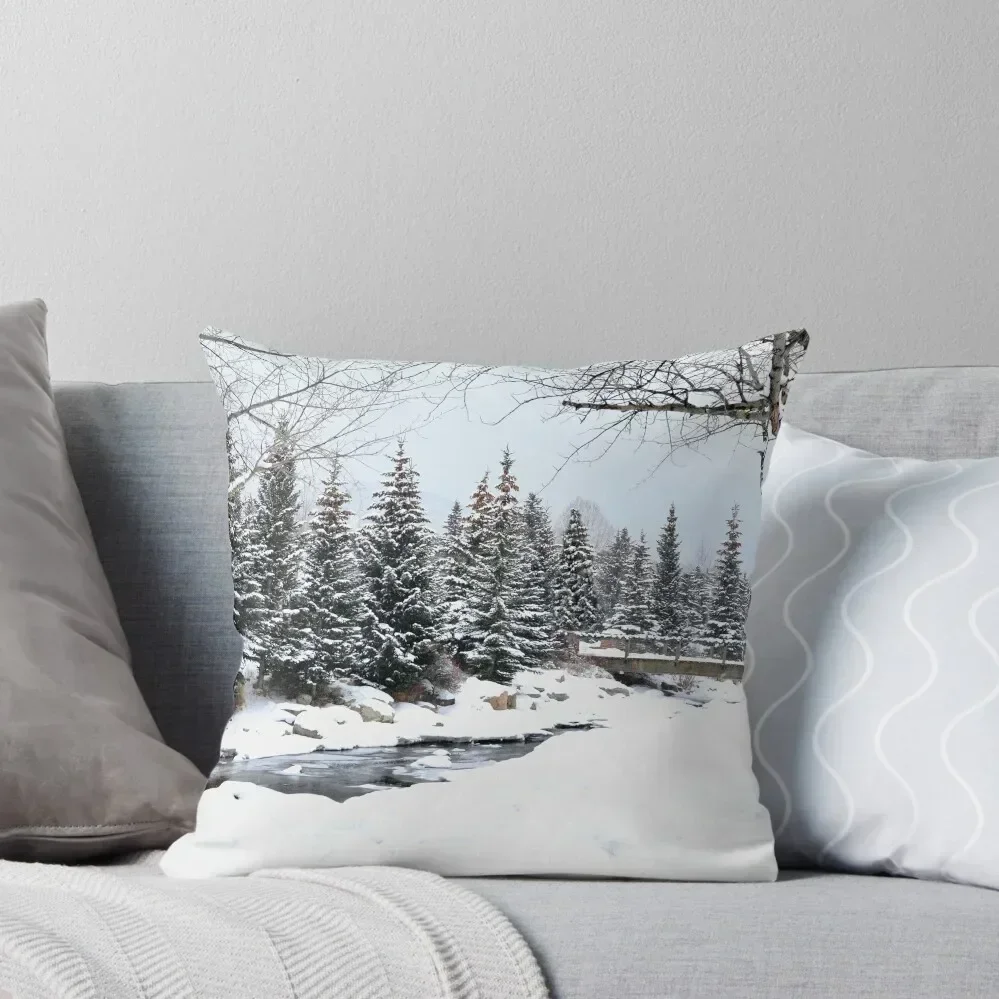 Breckenridge Winterland Throw Pillow Sofa Covers Sofa Cushion Cover pillow