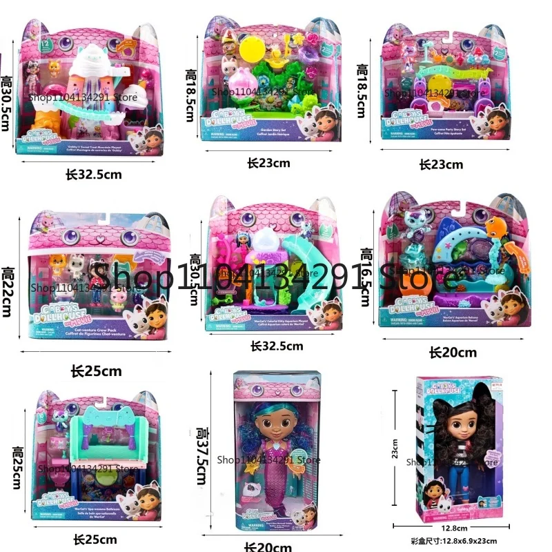 

Оригинальный кукольный домик Габби, фильм, роскошный замок со звуком, домик на дереве для девочек, подарок для ролевых игр, детская игрушка