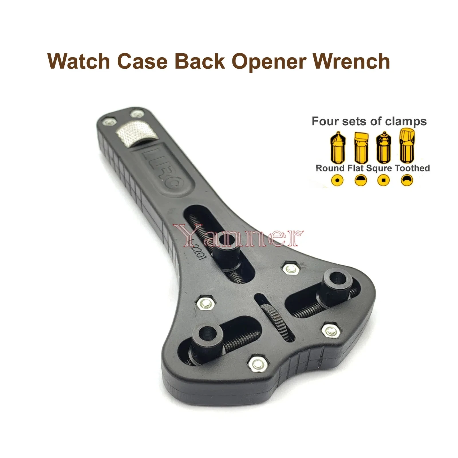 A+ Jaxa Wrench Watch Back Case Opener Battery Change Tool For Watch Repair Watchmaker Tool