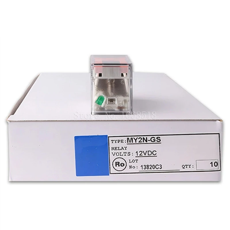 10PCS/Lot General-purpose Relay MY2N-GS 8PIN MY4N-GS 14PIN AC/DC12 24V 48V 110V 220V 12VDC 24VDC 6A/7A