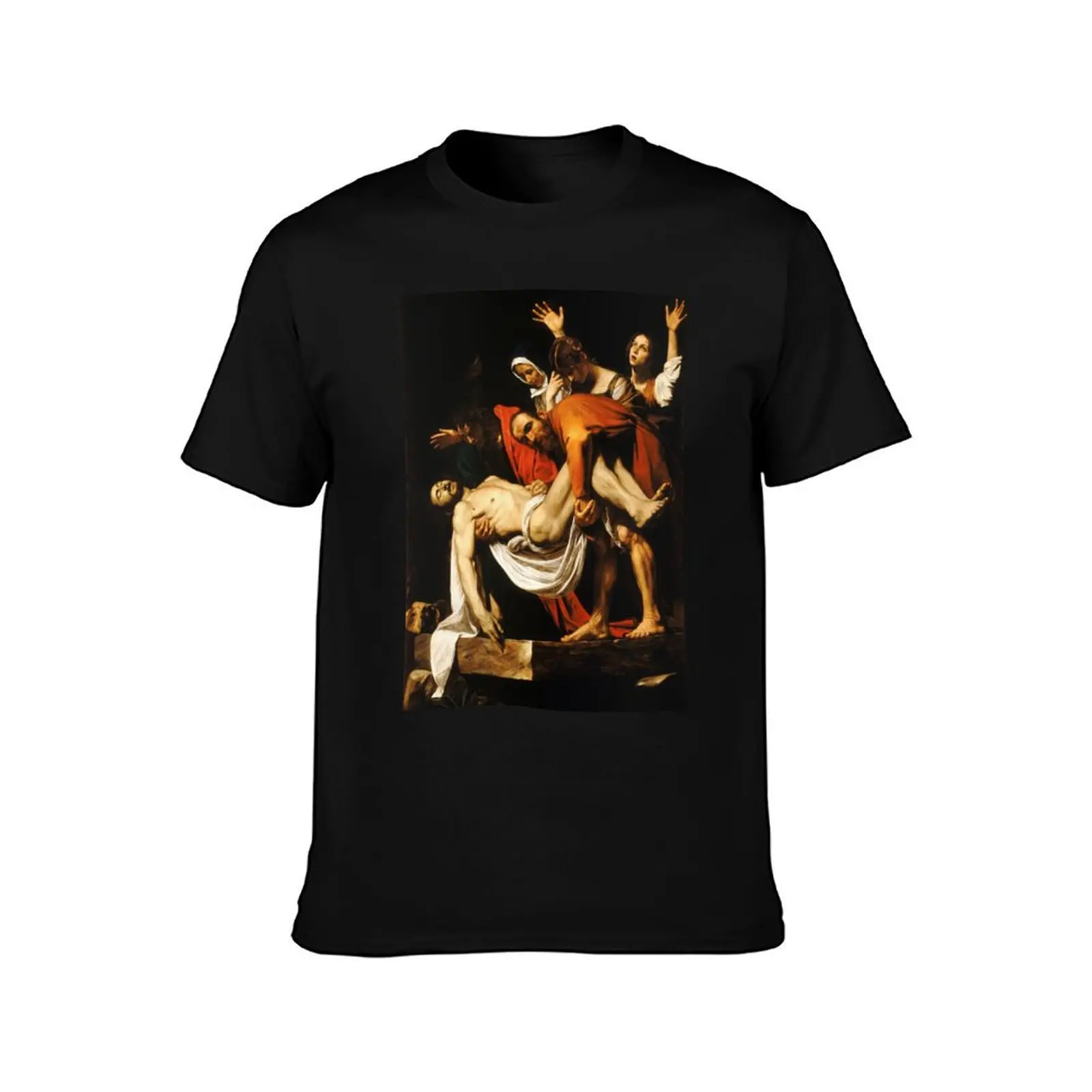 The Entombment of Christ T-Shirt Lightweight Gym Training T-Shirt
