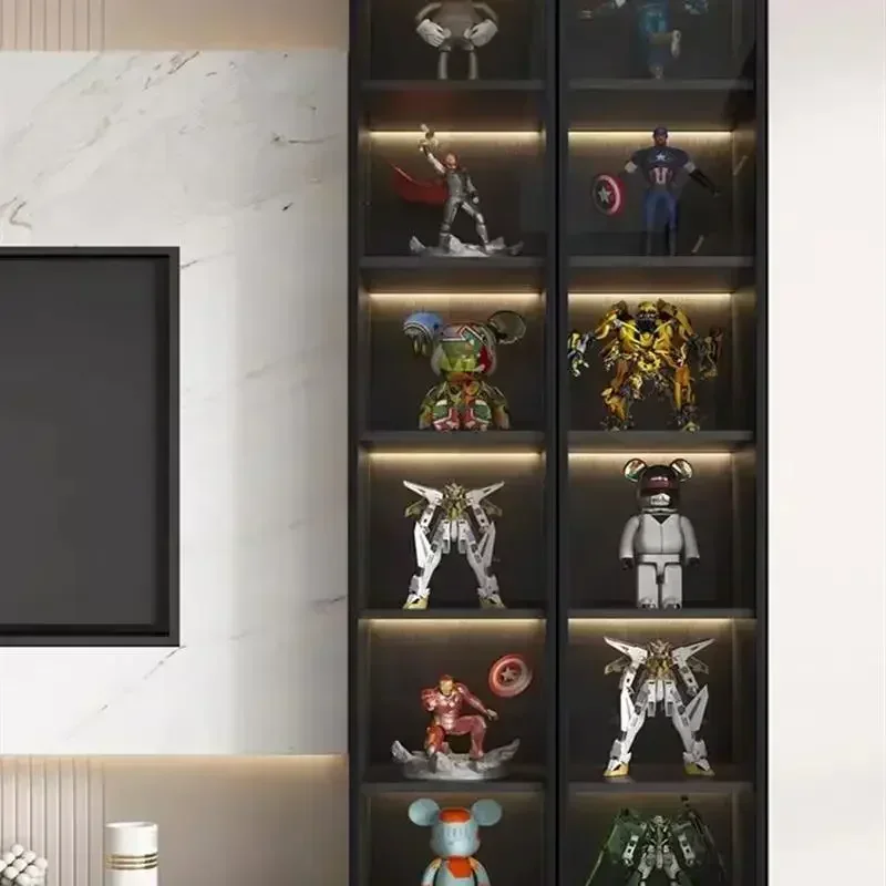 유리 지하실 와인 캐비닛 랙 쇼케이스 스토리지 벽 와인 캐비닛 거실 냉장고 Vitrinas De Vidrio 실내 바 가구