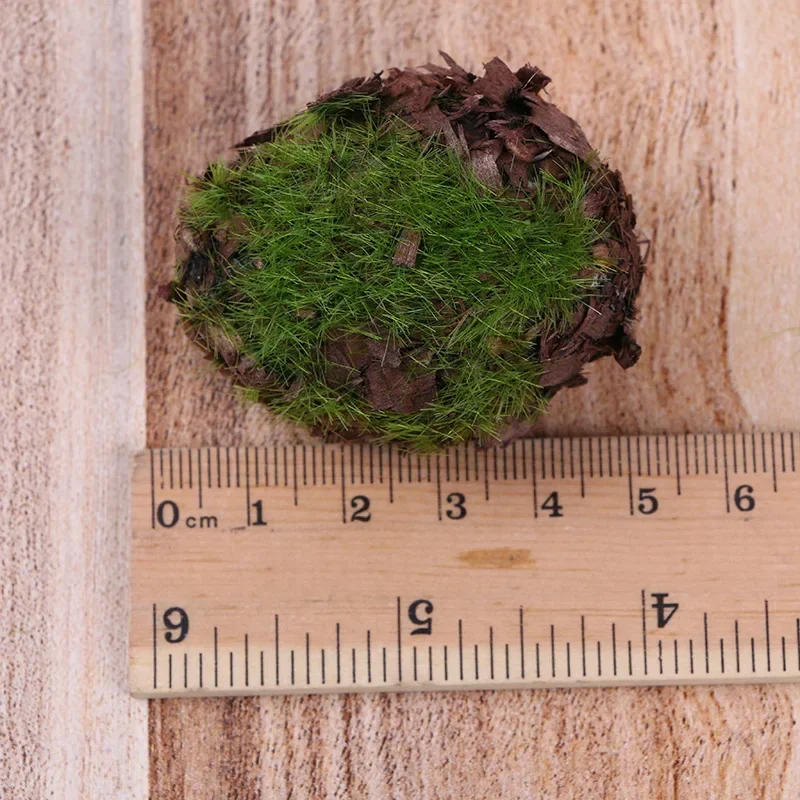 Fake Rock Green Foam Moss Stone, Artificial Flower, Wood Chip, Micro Landscape, Grass Plant, Pet Toy, Home Garden Decoration, 6P - Image 6