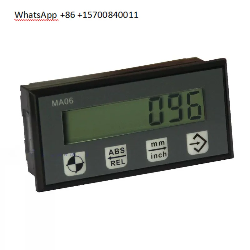 Magnetic grid ruler digital display meter MA06 linear displacement measurement display meter Small size and easy operation
