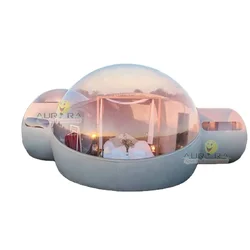 Transparent Clear Dome Inflatable Bubble Tent PVC Igloo Camping Tent One Plus